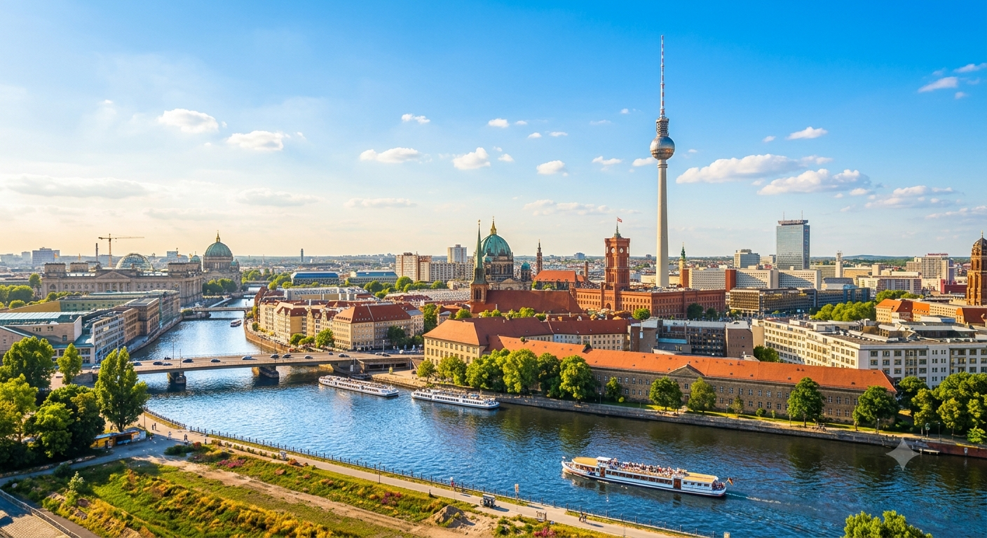 Berliner Skyline mit Fernsehturm – Schlüsseldienst Schwabe